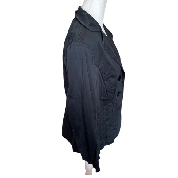 Lane Bryant classic black blazer/cropped jacket 18 - Picture 2 of 4